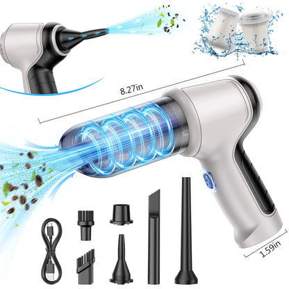 Car Vacuum Cleaner,Cordless 120W/12000PA Powerful Sutions Multi Functional Handheld Vacuum Lightweight for Car,Home