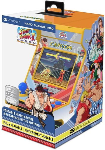 My Arcade - DGUNL-4184 Super Street Fighter II Nano Player Pro Portable Retro Ar