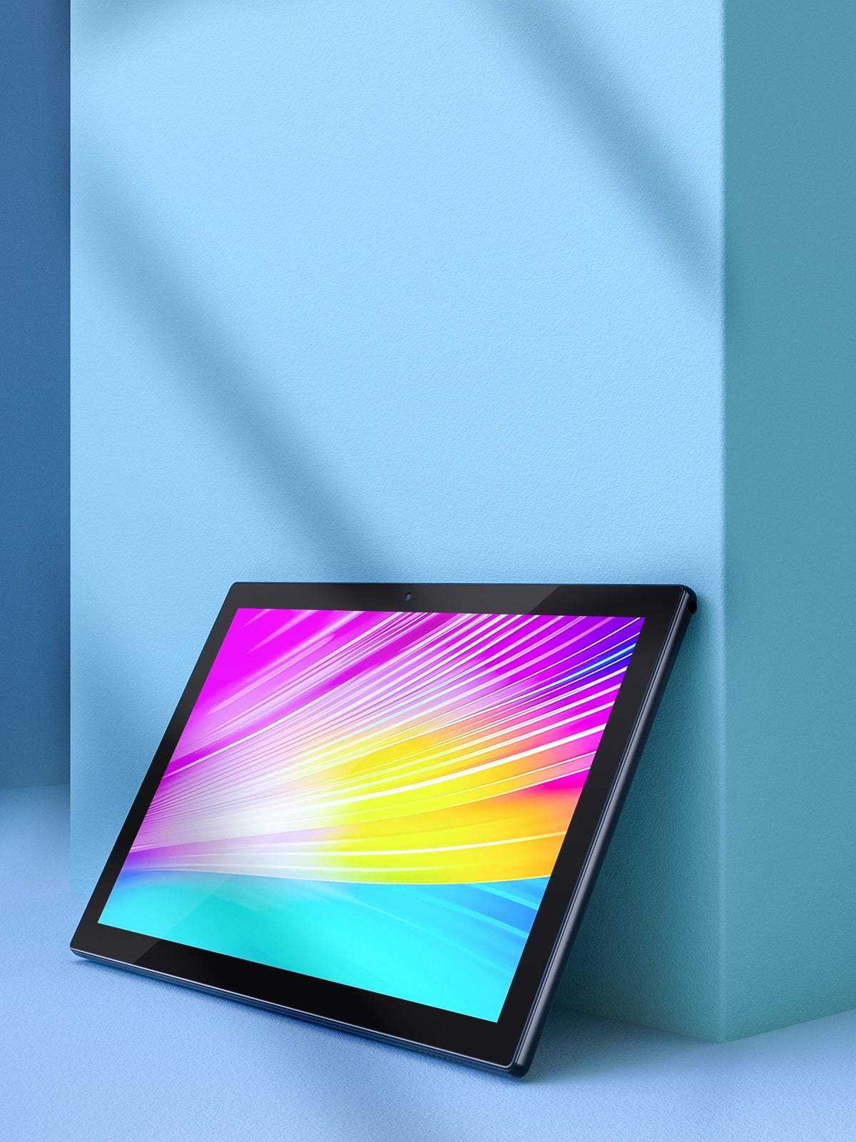Tablet 10 Inch Android 14 Tablets 64GB ROM Tablet PC Computer, 2+8MP Dual Camera, 6000Mah, AM FM Bluetooth, 2.4G Wifi, IPS Touch Screen Tablet