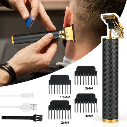 Hair Clippers for Men Cordless Trimmer Haircut Machine Kit, Black