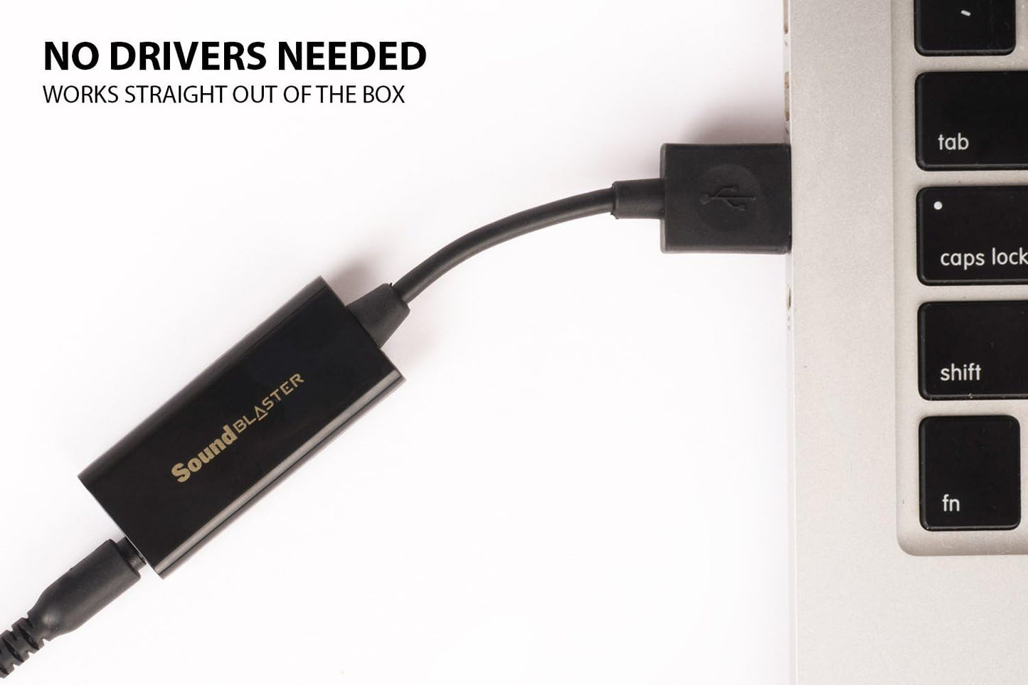 Labs Sound Blaster Play! 3 External USB Sound Adapter for Windows and Mac. Plug and Play (No Drivers Required). Upgrade to 24-Bit 96Khz Playback