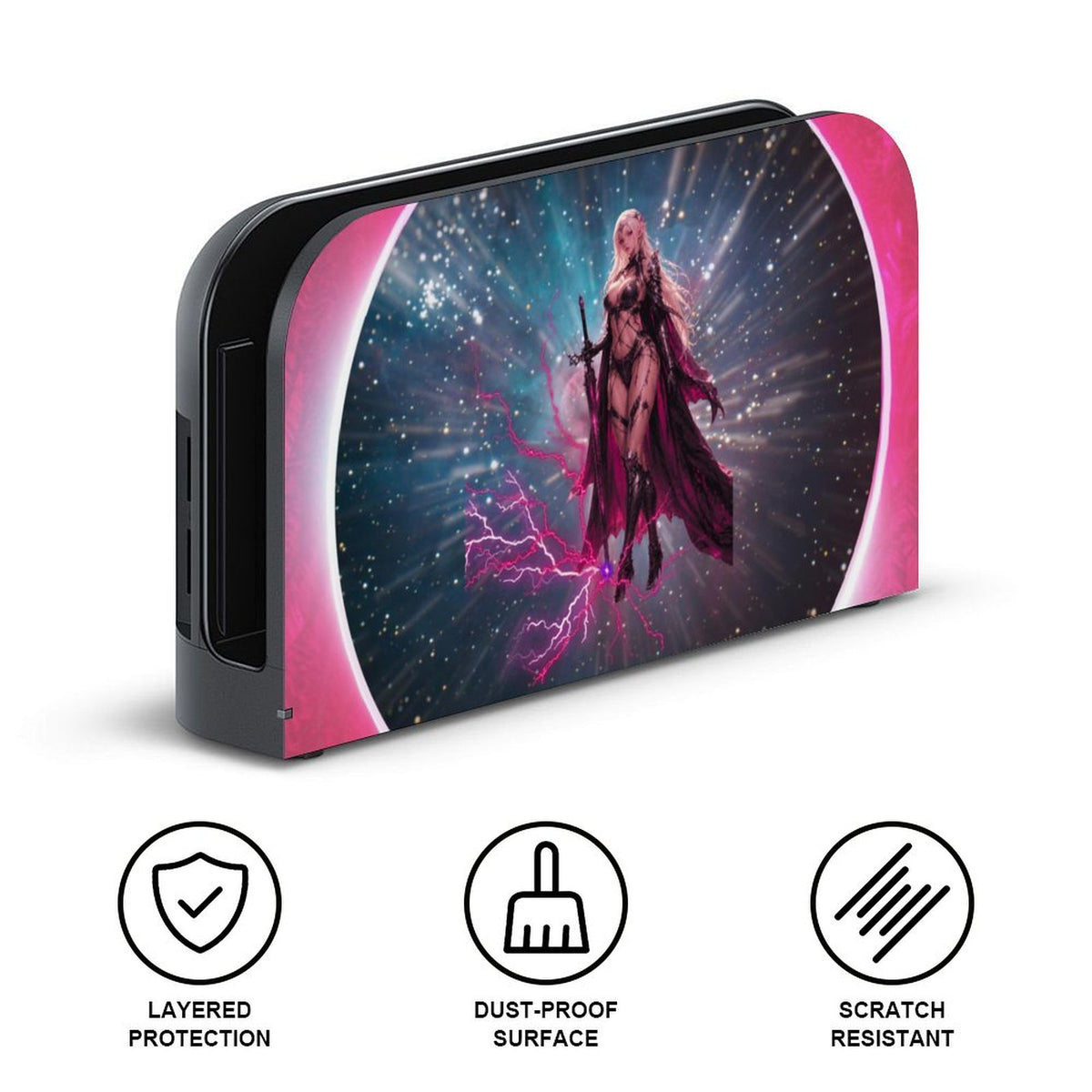 Console Skin Kit – Starborn Fury – Compatible with Nintendo Switch 2