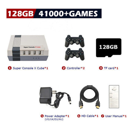 Retro Console Super Console Classic Red and White Machine