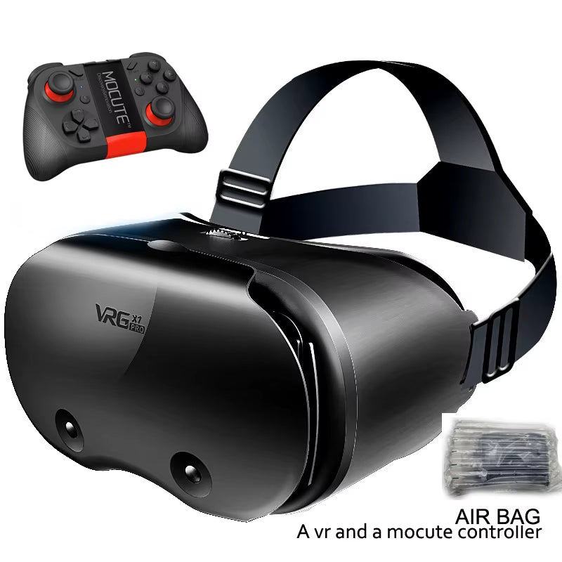 Vrgpro X7 3D Helmet VR Glasses 3D Glasses Virtual Reality Glasses VR Headset for Google Cardboard 5-7' Mobile with Original Box
