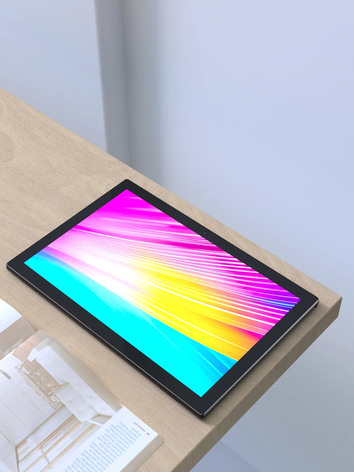 Tablet 10 Inch Android 14 Tablets 64GB ROM Tablet PC Computer, 2+8MP Dual Camera, 6000Mah, AM FM Bluetooth, 2.4G Wifi, IPS Touch Screen Tablet