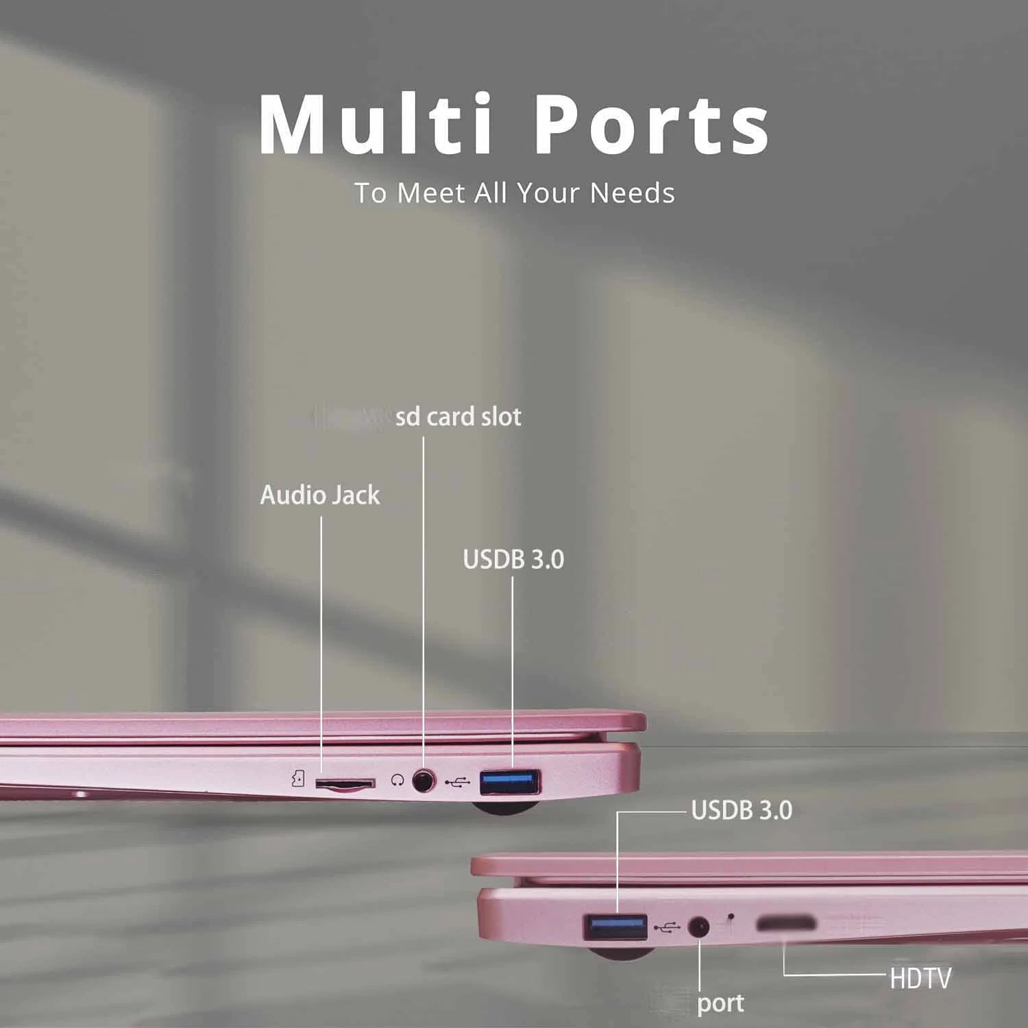 15.6" HD Student Laptop Computer Free Office 2024 Windows 11 Pro 16G DDR4 RAM 1TB SSD Large FHD IPS Screen Business Laptop Computer Intel Celeron N5095 Backlit KB