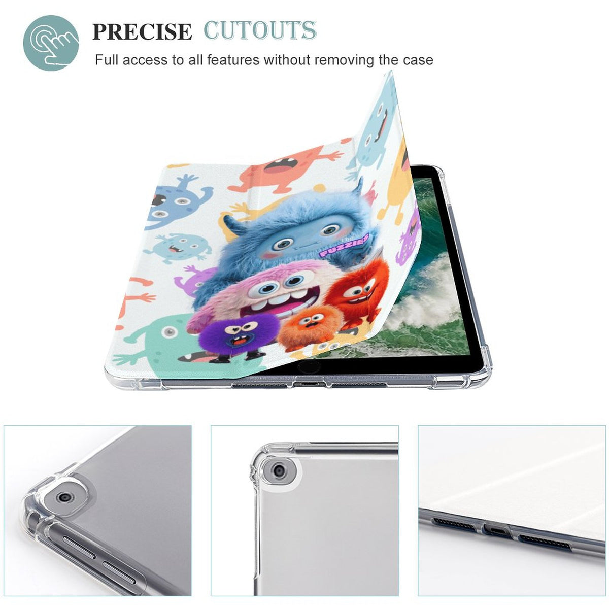 Tablet Case with Pencil Holder – The Fuzzies