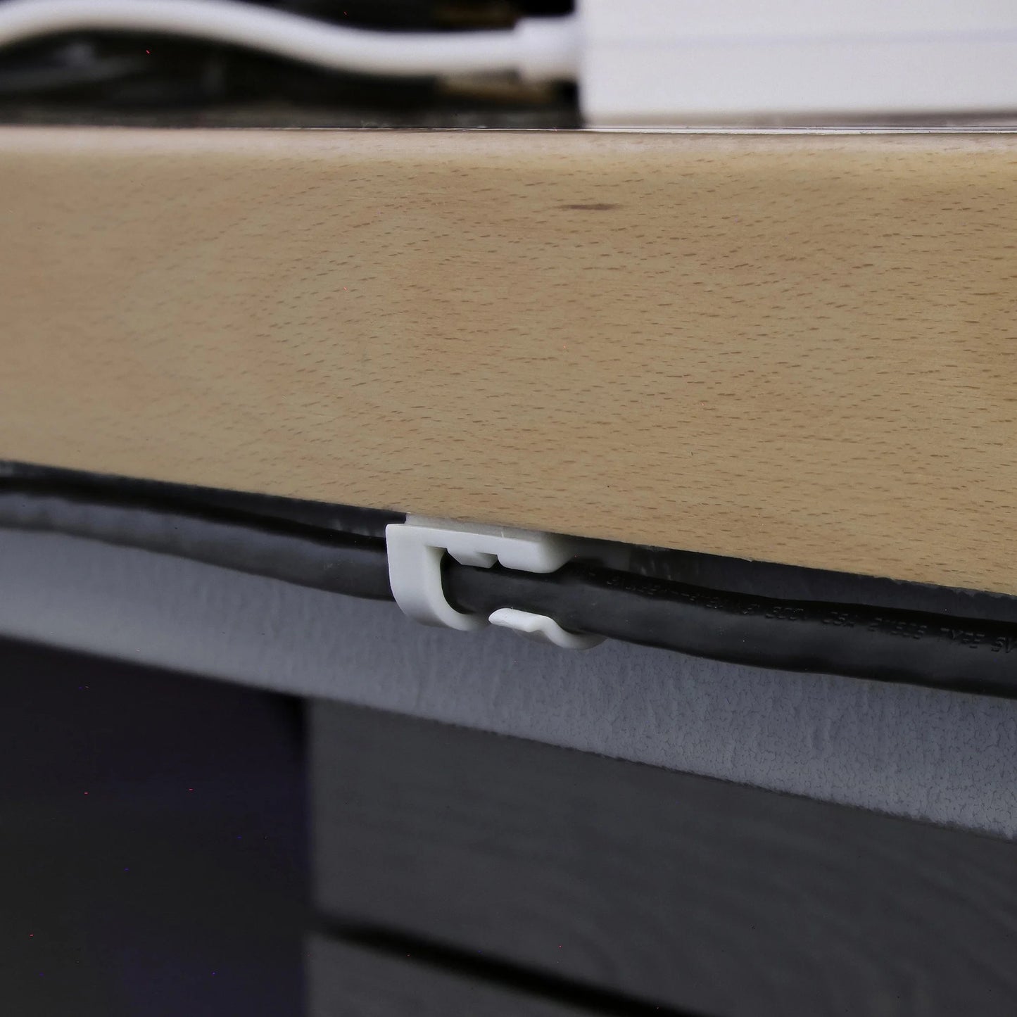 Peel and Stick Adhesive Cable Management Clips, 24 Count