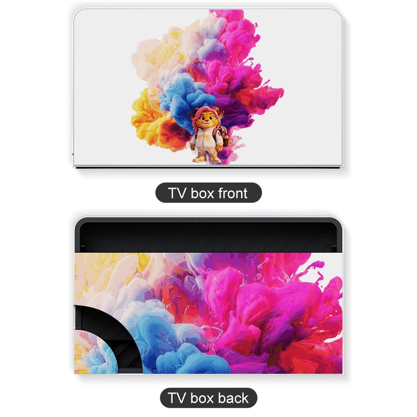 Console Skin Kit – Monster Splash