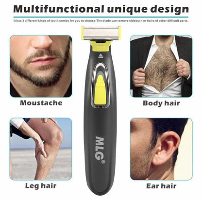 T-Blade Full Body Trimmer: USB, Washable, for Men & Women