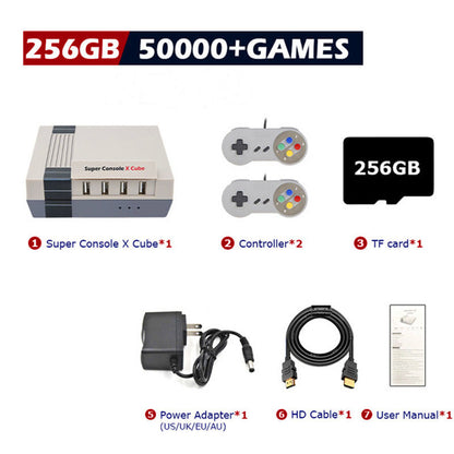 Retro Console Super Console Classic Red and White Machine