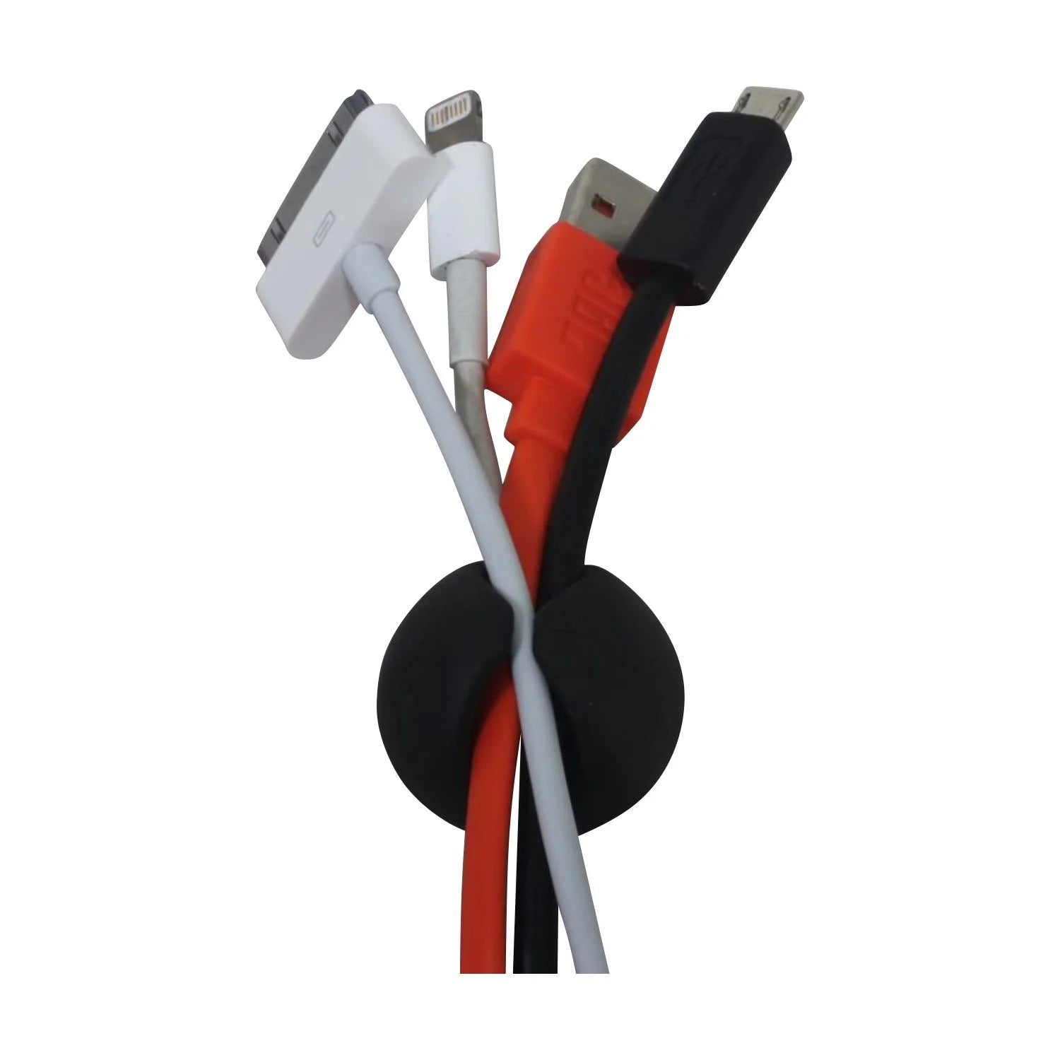 10 Pack  Hardware Cable Organizer Cord Management System, Multipurpose Cable Clips, Desktop Cable Organizer, Black