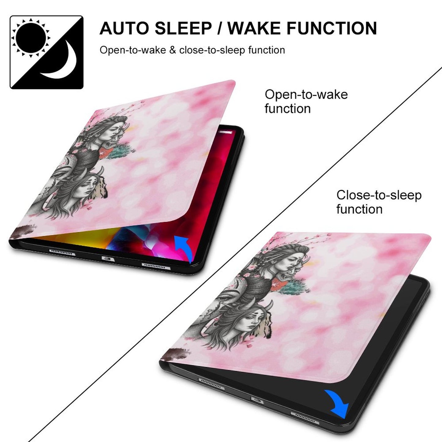 Book Style Tablet Case – Blossom & Thorn