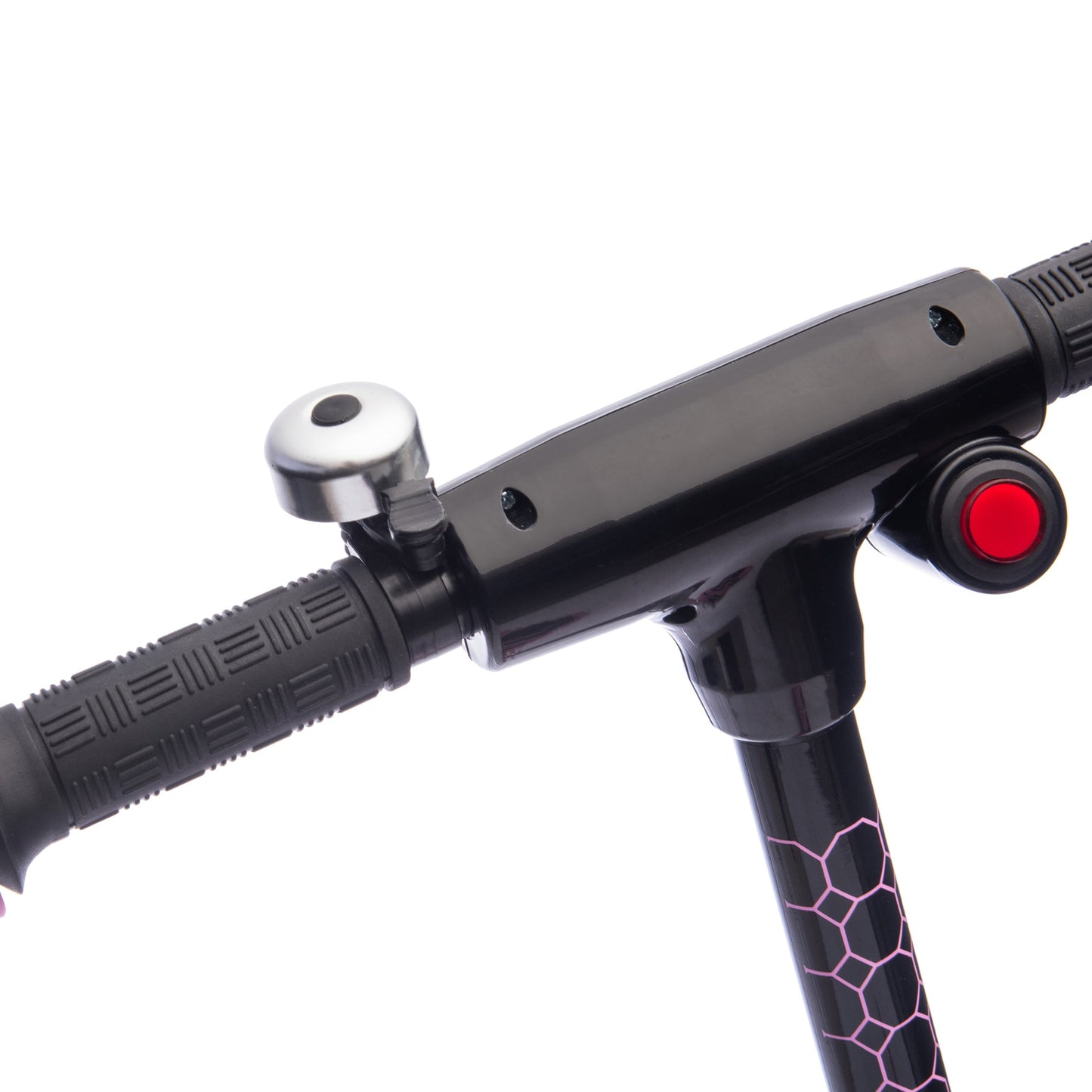 Kids Electric Scooter - 5.59-6.84 MPH, LED Lights, Rear Brake, Kickstand, Ages 6+