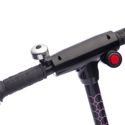 Kids Electric Scooter - 5.59-6.84 MPH, LED Lights, Rear Brake, Kickstand, Ages 6+