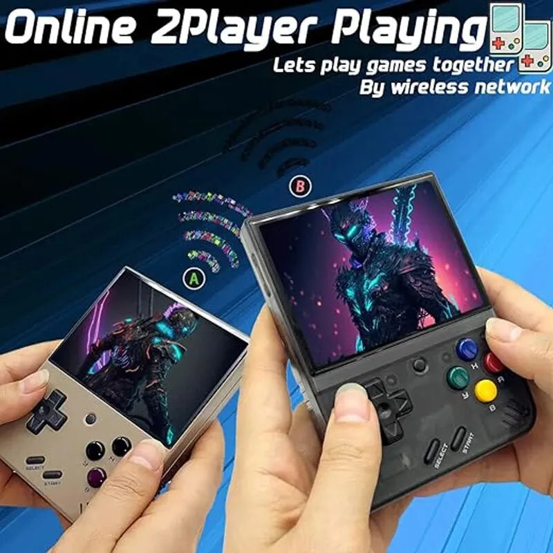 Mini plus Game Console 3.5Inch IPS Screen Retro Gaming Console 3000Mah Game Console Video Player for  Mini plus V3