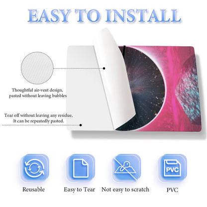 Console Skin Kit – Starborn Fury – Compatible with PS5 Slim Digital Edition