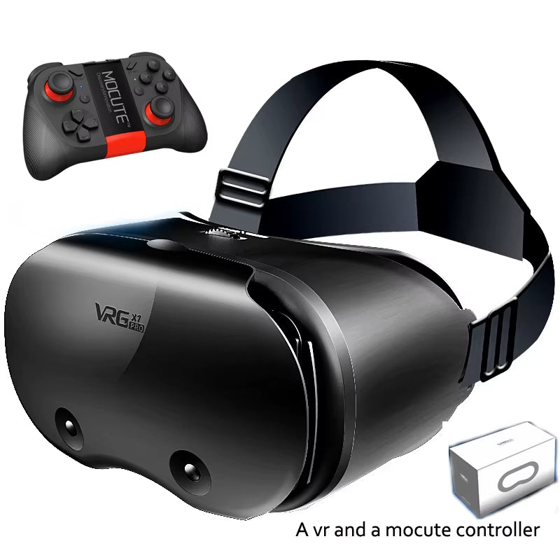 Vrgpro X7 3D Helmet VR Glasses 3D Glasses Virtual Reality Glasses VR Headset for Google Cardboard 5-7' Mobile with Original Box