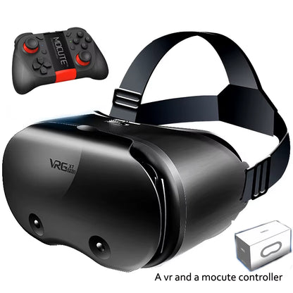 Vrgpro X7 3D Helmet VR Glasses 3D Glasses Virtual Reality Glasses VR Headset for Google Cardboard 5-7' Mobile with Original Box