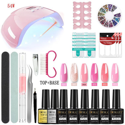 Nail Gel Kit – UV Lamp & Nail Drill for At-Home Manicures