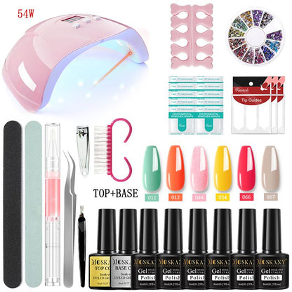 Nail Gel Kit – UV Lamp & Nail Drill for At-Home Manicures