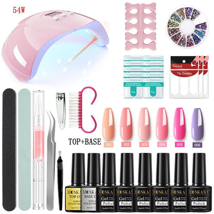 Nail Gel Kit – UV Lamp & Nail Drill for At-Home Manicures