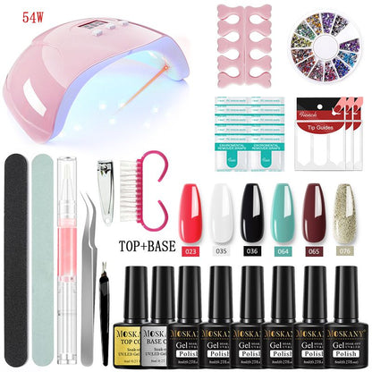 Nail Gel Kit – UV Lamp & Nail Drill for At-Home Manicures