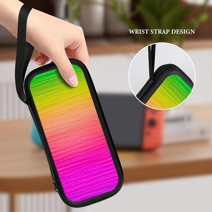 Travel Case – Rainbow Static