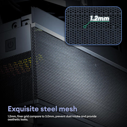 Aqua 3, Micro ATX Case, MATX PC Case with 3 X 120Mm 3-Pin ARGB Fan Pre-Installed