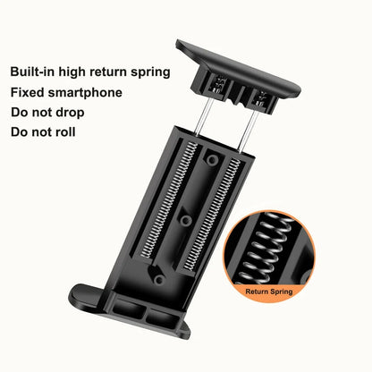 360° Adjustable Desktop Cell Phone Stand , Stabilize Stand Holder for Mobile Phone (All Size) , Black