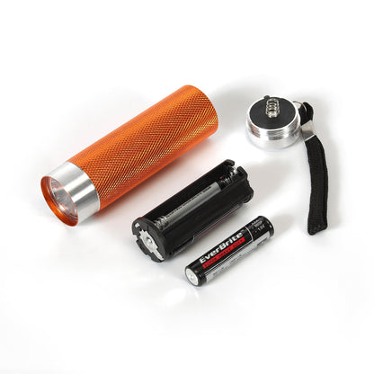 LED Flashlights 10-Pack 50 Lumens Multicolor Compact Set for Camping