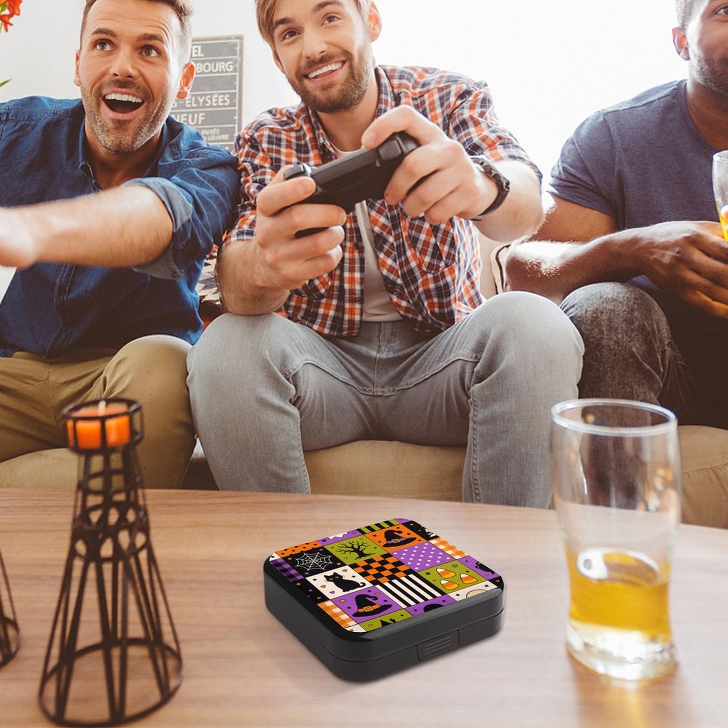 Game Card Case – Spooky Patchwork