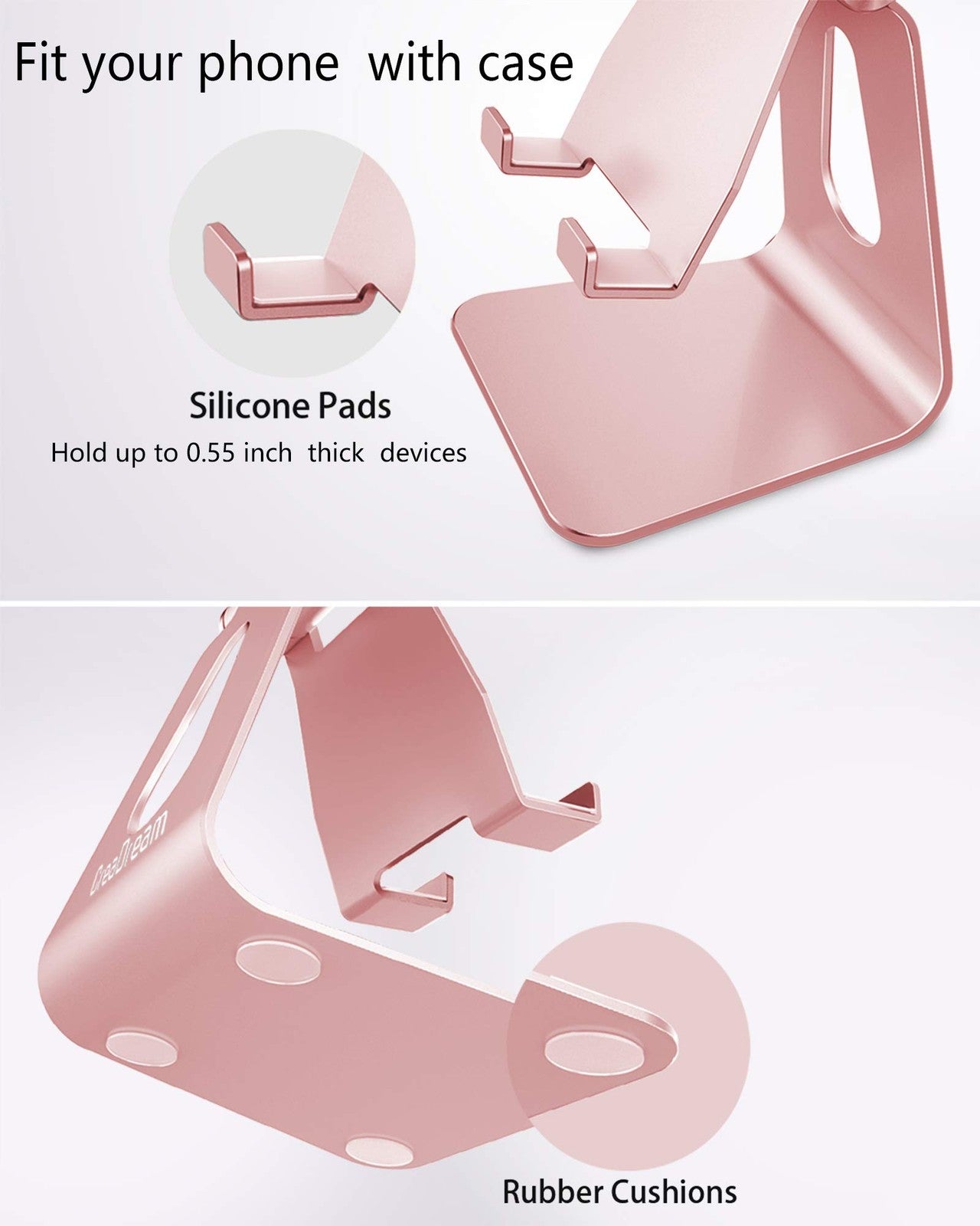 Adjustable Cell Phone Stand, Phone Stand, Cradle, Dock, Holder, Aluminum Desk...