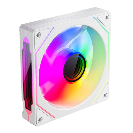 Prism4 Pro ARGB Fan 120Mm PC Case Fan Kit 4Pin PWM CPU Cooling Fans 3Pin 5V RGB 12Cm Gaming Computer Fan