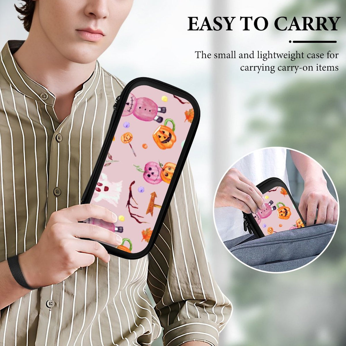 Travel Case – Spooky Doodles – Compatible with Nintendo Switch 2