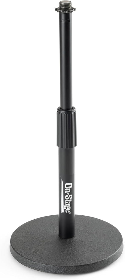 On-Stage - (DS7200B) Desktop Microphone Stand (Black)