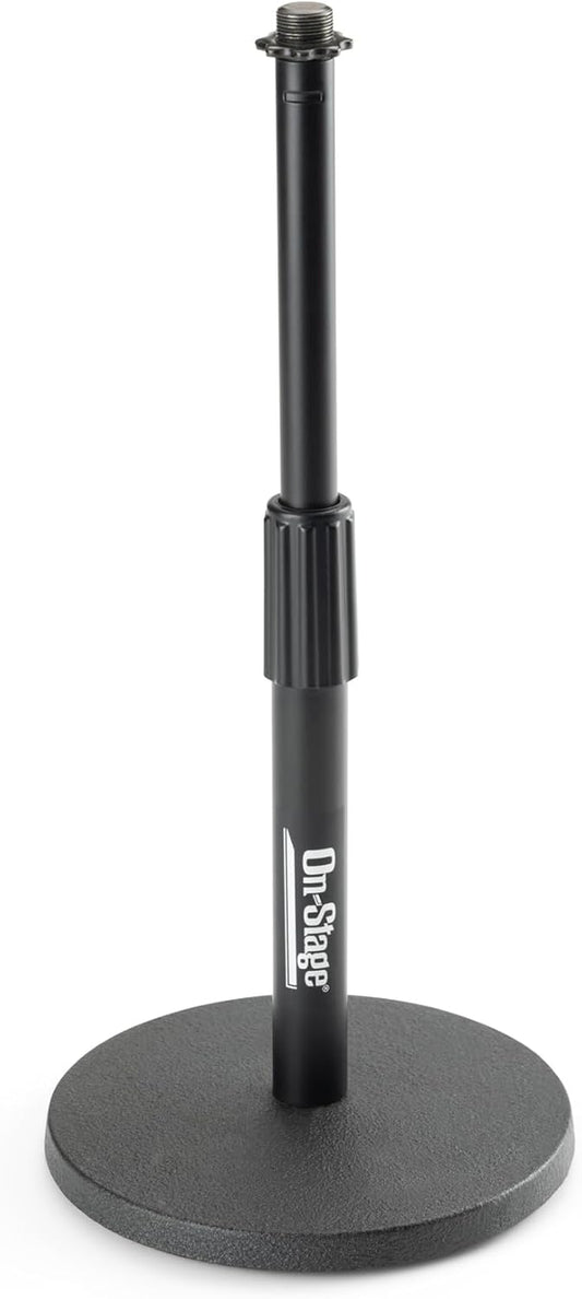 On-Stage - (DS7200B) Desktop Microphone Stand (Black)