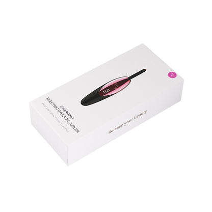 Mini Electric Heated Eyelash Curler Long Lasting Quick Heating Eyelash Brush