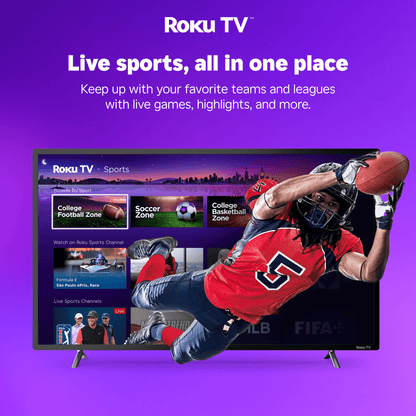 32-Inch Class H4 Series HD Roku Smart TV (32H4030F3) - 720P HD LCD Screen, LED TV, DTS Trusurround Sound, Motion Rate 120, Gmaing Mode