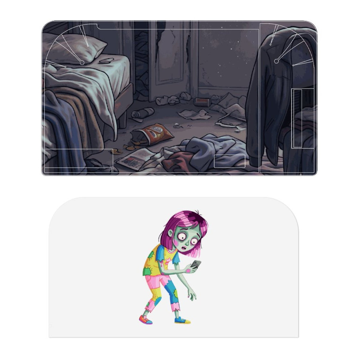 Console Skin Kit – Game Over