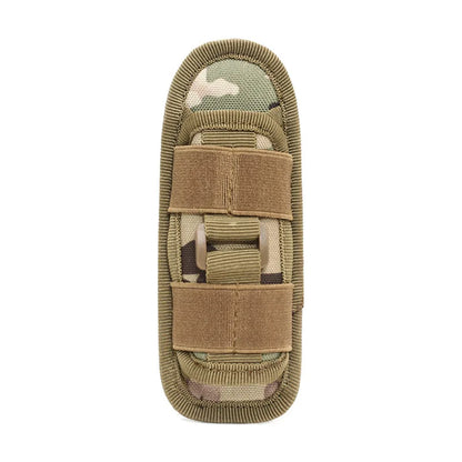 Flashlight Bag 360 Degree Rotatable Flashlight Cover Outdoor Hunting Nylon Waist Bag Flashlight Pouch Bag Holster Torch Case