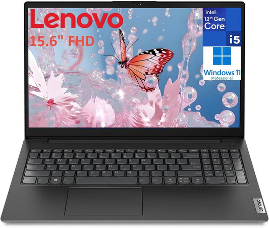 Laptop Computer, 15.6" FHD, Intel 10-Core I5-1235U (Beat I7-1195G7), 40GB DDR4 RAM, 1TB Pcie SSD, Wifi, Type-C, HDMI, Black, Windows 11 Pro, Vent-Hear