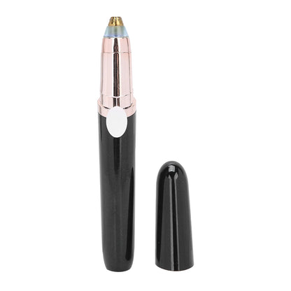 Electric Hair Remover, Small Portable Hair Shaver for Lip Cheeks Chin Nose Hair Ear Hair Eyebrows for Women Hair Removal Black