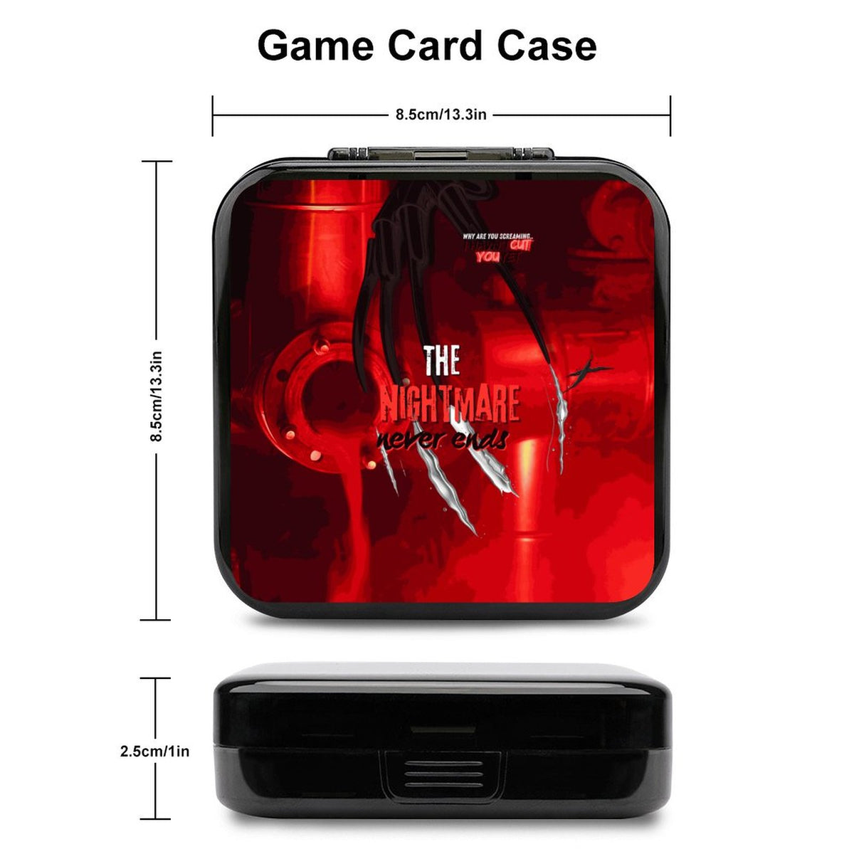 Game Card Case – Slasher Season – Compatible with Nintendo Switch and Nintendo Switch Lite