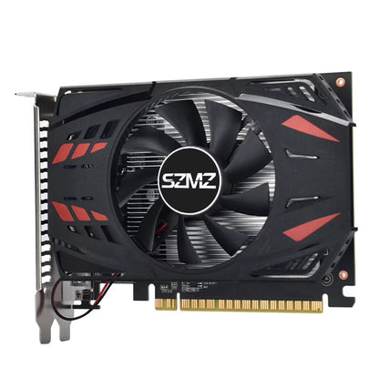 GT730 Graphics Card HD+VGA+DVI DDR3 4GB Low Profile Graphics Card PCI-E2.016X Gaming Graphics Card 128 Bit with Cooling Fan