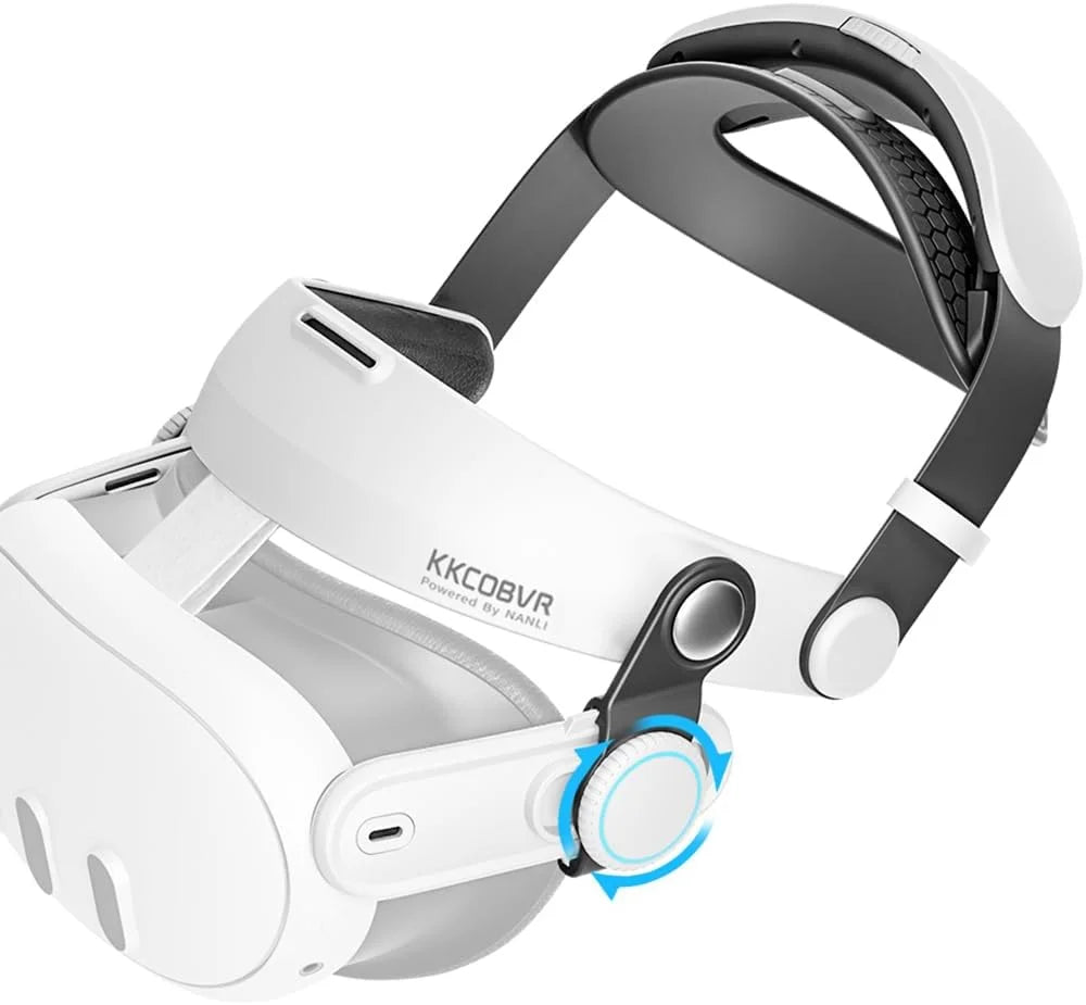 Q3 Halo Strap Compatible with Meta Quest 3 Enhanced Comfort, Replacement Elite Head Strap for Oculus 3 by Adjusting the Side Knobs