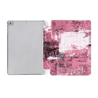 Tablet Case with Pencil Holder – Faded Cranberry