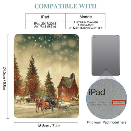 Tablet Case with Pencil Holder – Home for Christmas