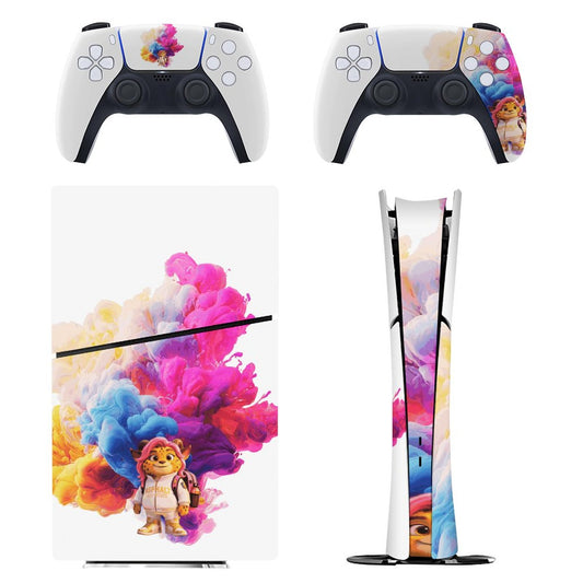 Console Skin Kit – Monster Splash