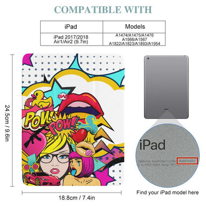 Tablet Case with Pencil Holder – Pop Off
